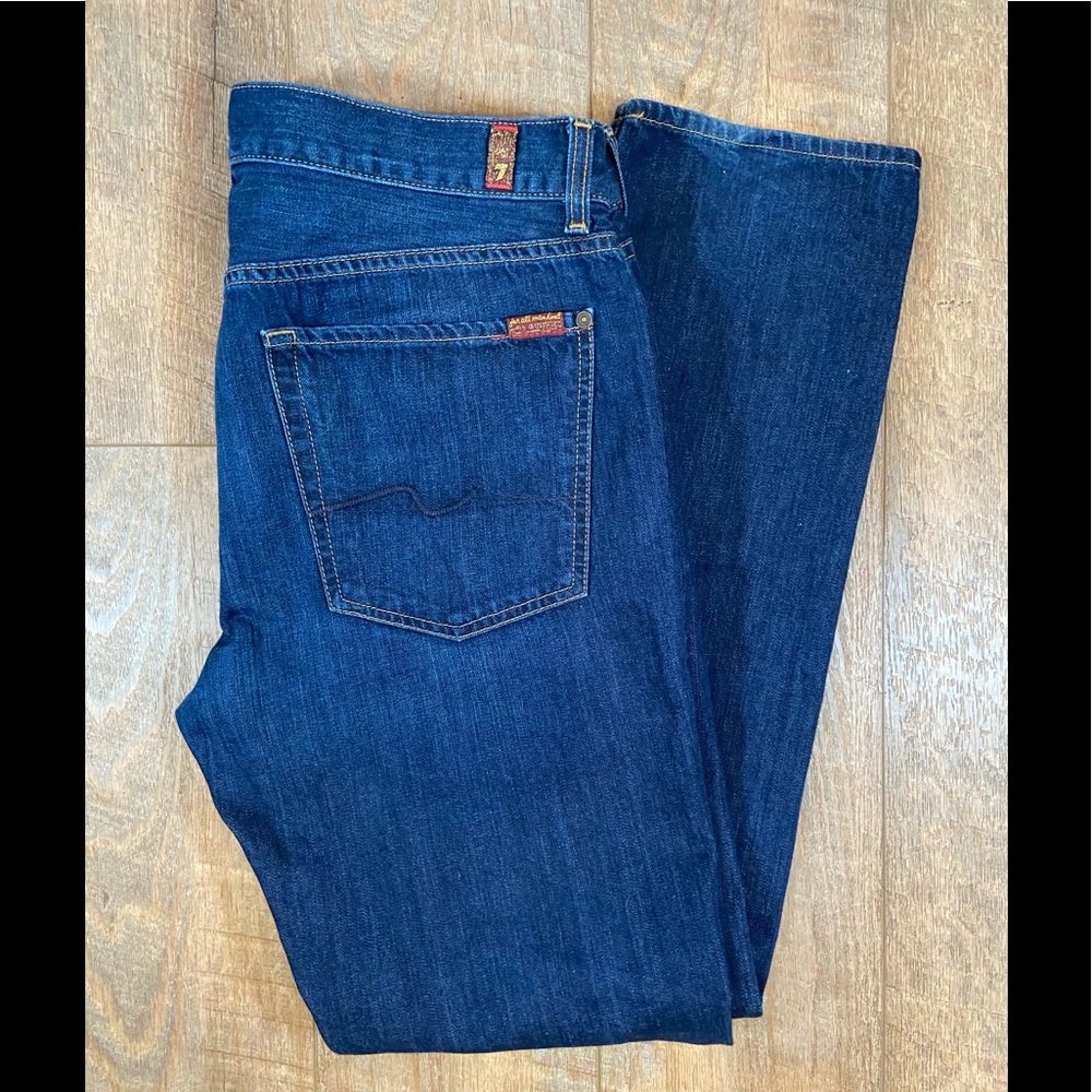 7 for All Mankind SLIMMY Jeans 100% Cotton size 36 EUC